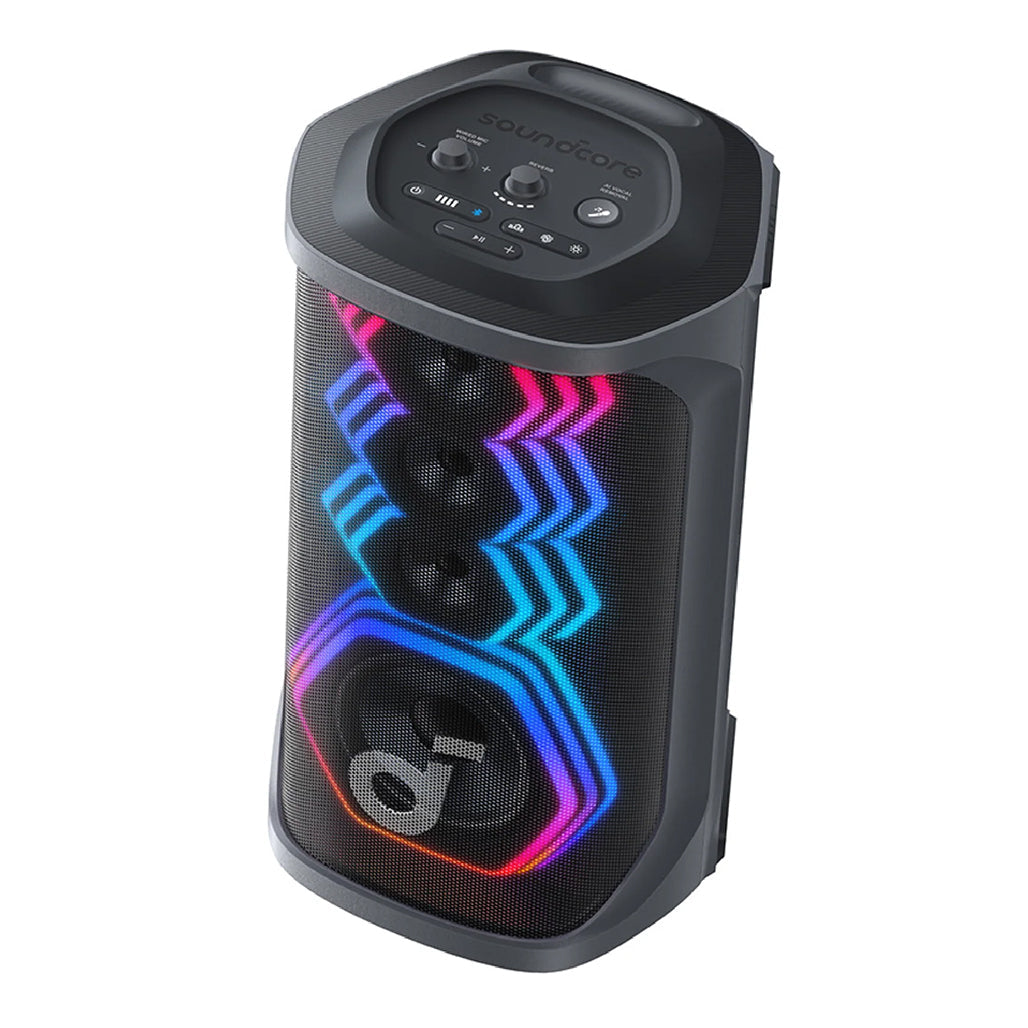 Anker Soundcore Rave 3 – AI Karaoke Party Speaker with Dual Wireless Microphones