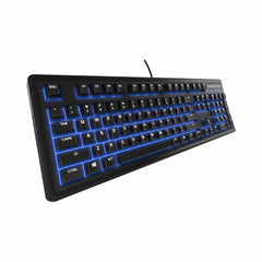 SteelSeries Apex 100 USB 2.0 Wired Backlit Gaming Keyboard - Pixel Zones