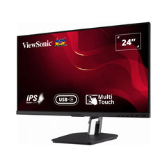 ViewSonic TD2455 24” Touch Monitor With USB Type-C Input And Advanced Ergonomics
