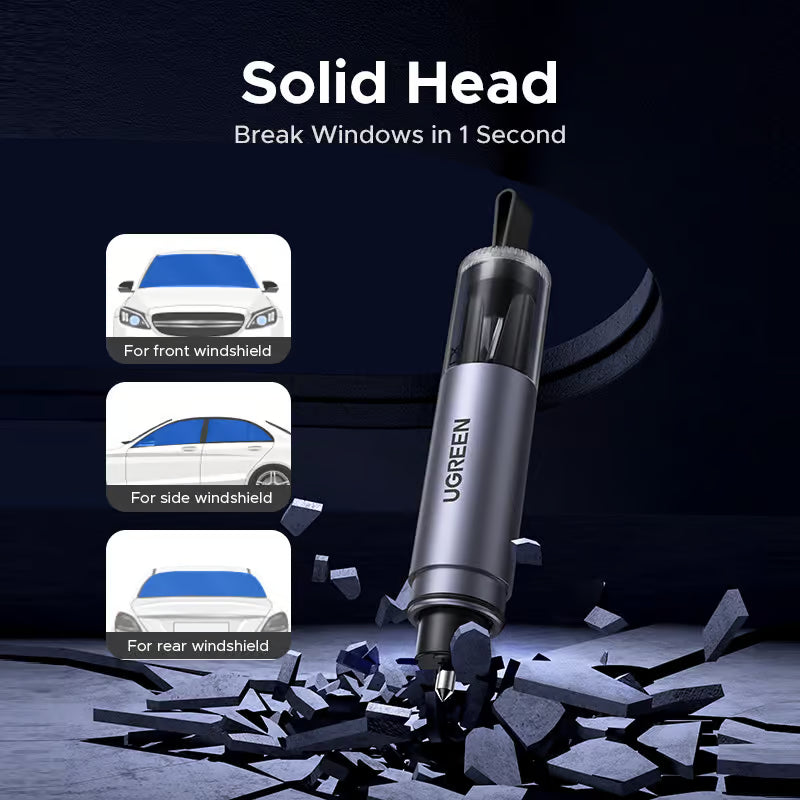 UGREEN 35347 Car Window Breaker & Seatbelt Cutter