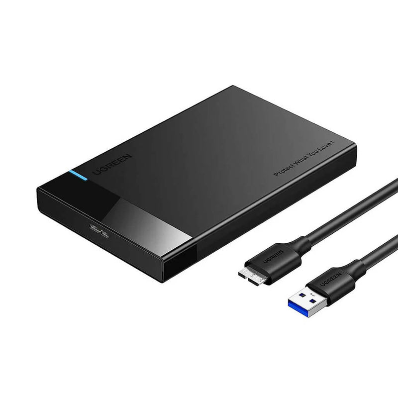 Ugreen USB 3.0 Hard Disk HDD Enclosure With USB 3.0 Cable