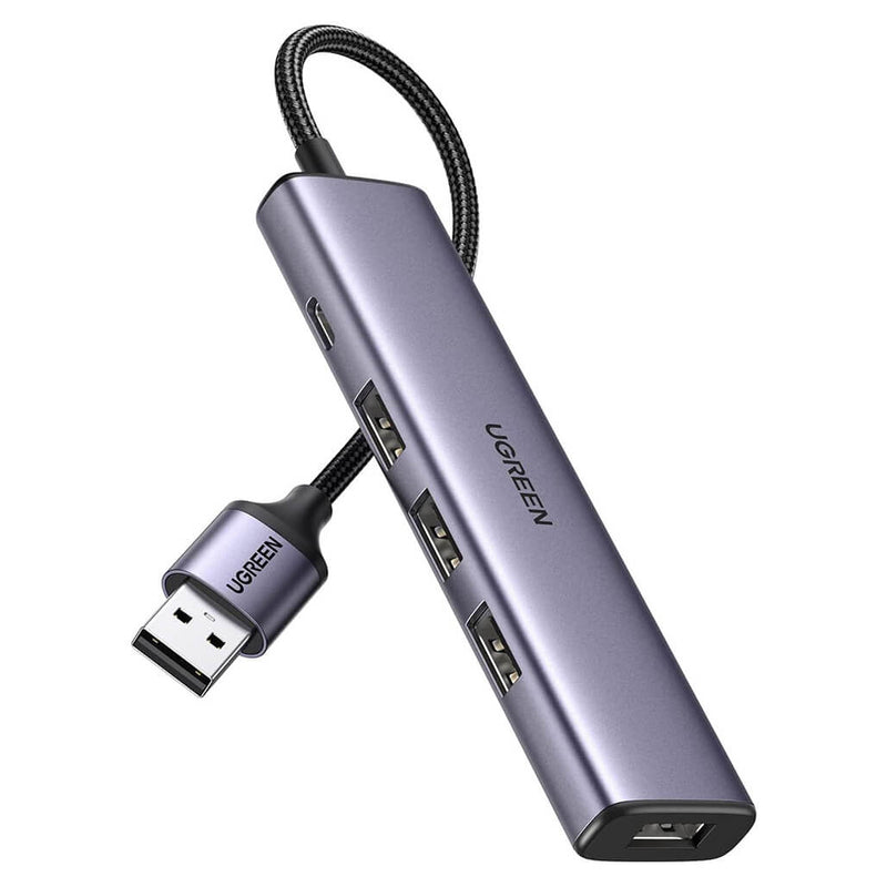 Ugreen USB 3.0 TO 4 Ports USB 3.0 Hub With PD Type-C port