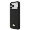 Lacoste MagSafe PU Leather Hard Case with Bliss Design for iPhone 17 Pro