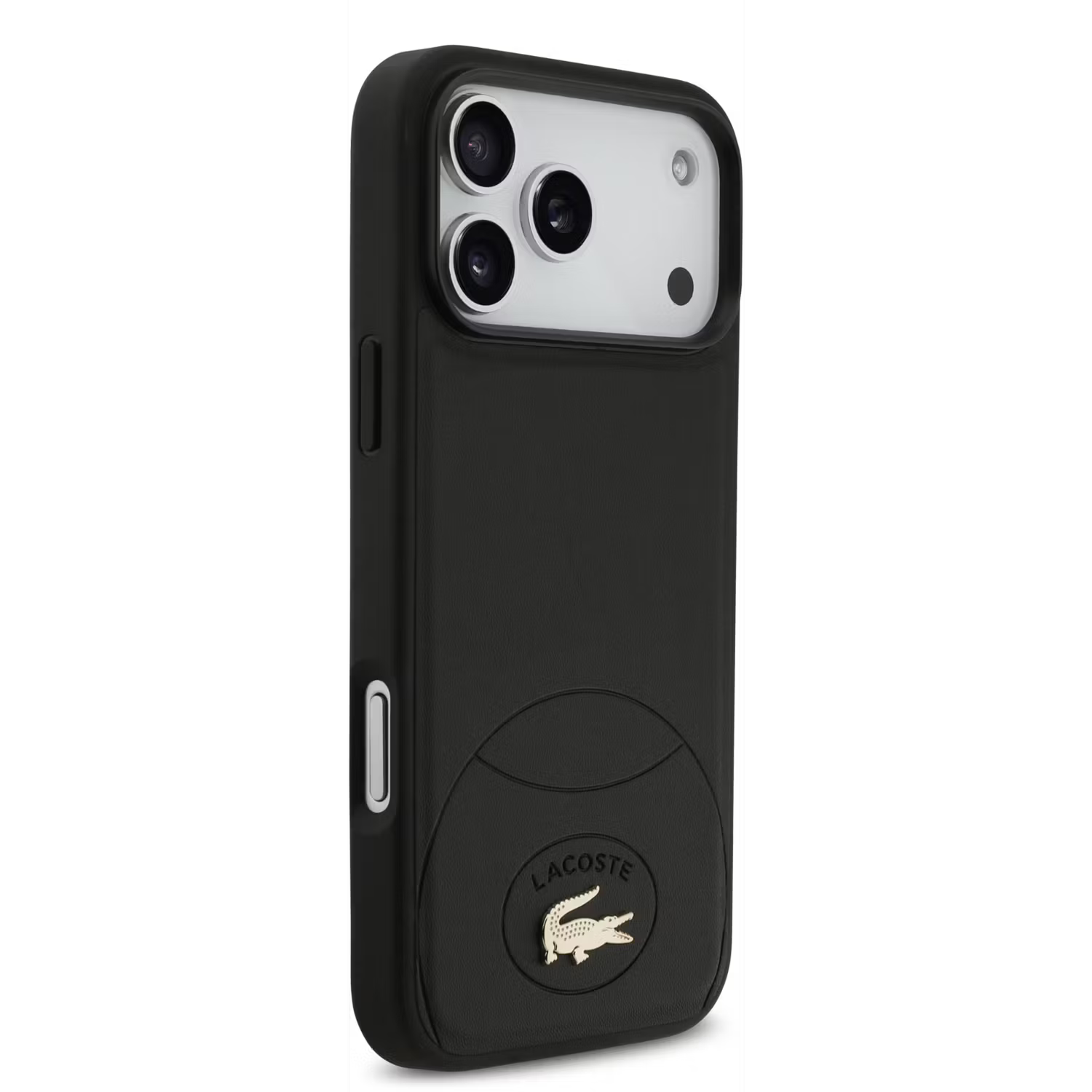 Lacoste MagSafe PU Leather Hard Case with Bliss Design for iPhone 17 Pro