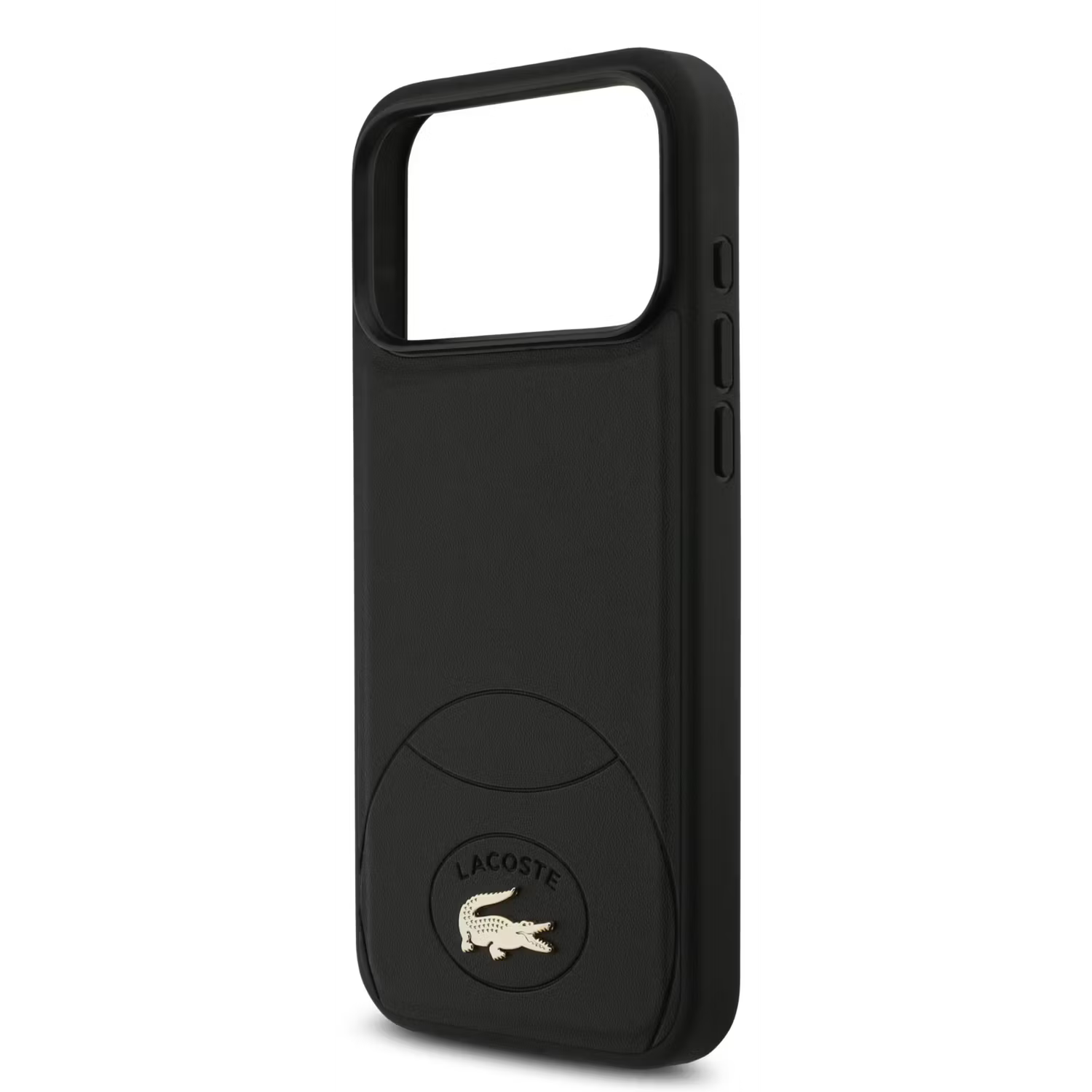 Lacoste MagSafe PU Leather Hard Case with Bliss Design for iPhone 17 Pro