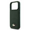 Lacoste MagSafe PU Leather Hard Case with Bliss Design for iPhone 17 Pro Max - Black