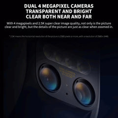 Xiaomi Outdoor Camera CW700S – Dual 4MP Lenses, 9x Hybrid Zoom, 2.5K UHD, Smart Night Vision, IP66 Weatherproof, Human & Vehicle Detection