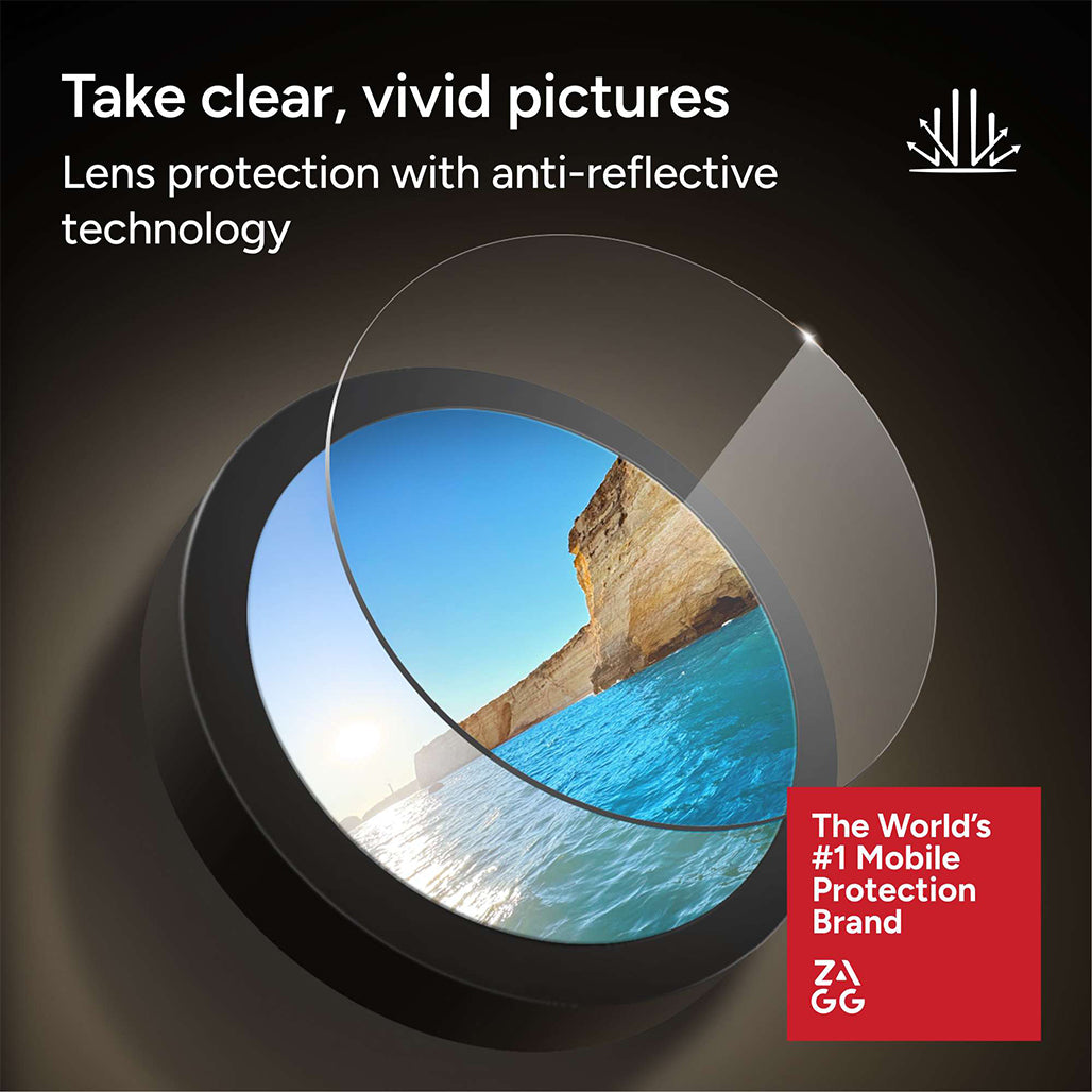 ZAGG Camera Rings – Lens Protection for iPhone Pro Series