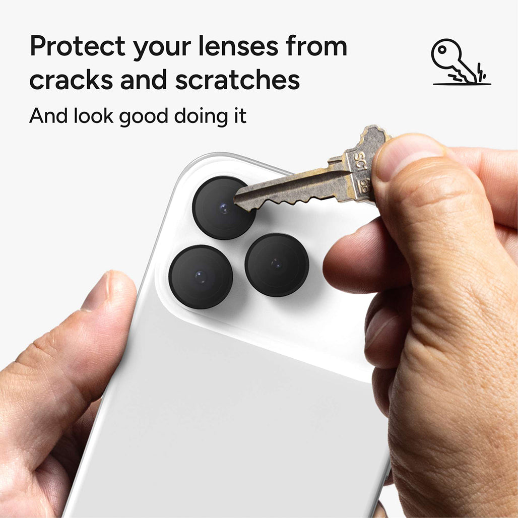 ZAGG Camera Rings – Lens Protection for iPhone Pro Series