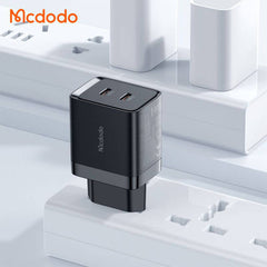 MCDODO Ch-2501 Dual Type-C Fast Charging Adapter 40W - Pixel Zones