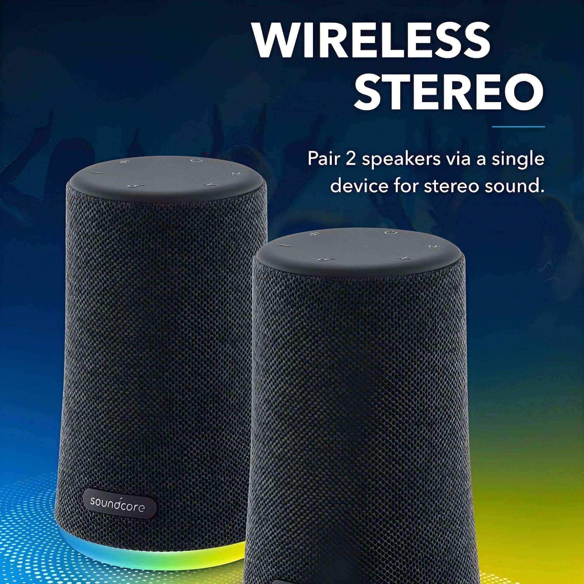 Anker Soundcore Flare 360 Waterproof Speaker - Pixel Zones