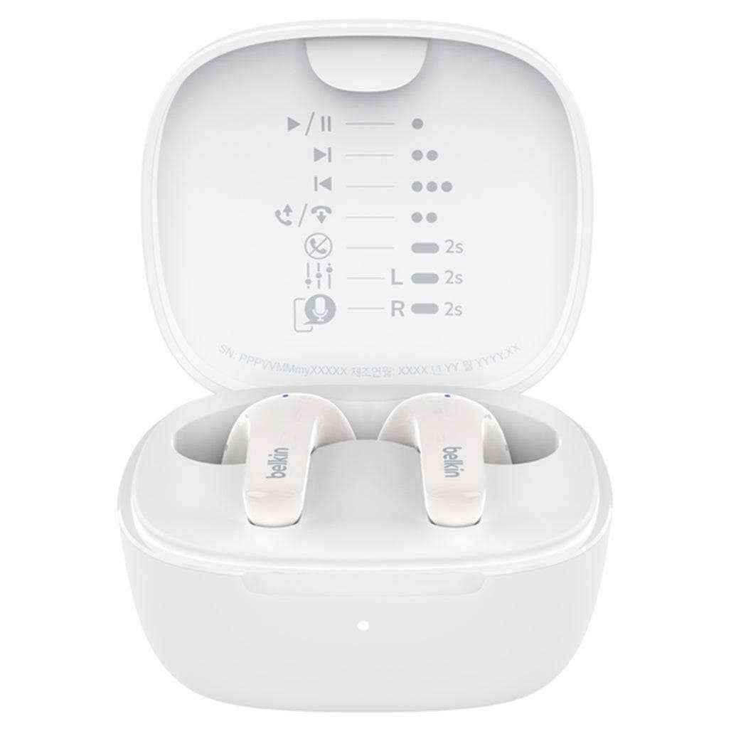 Belkin SoundForm Motion True Wireless Earbuds with Enviromental Noise Cancellation - Pixel Zones