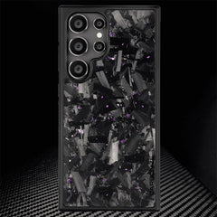 Carbonize Big Flake FORGED Carbon Fiber Cover — Real Carbon Fiber Case for Samsung S Series