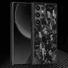 Carbonize Big Flake FORGED Carbon Fiber Cover — Real Carbon Fiber Case for Samsung S Series