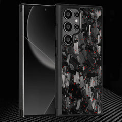 Carbonize Big Flake FORGED Carbon Fiber Cover — Real Carbon Fiber Case for Samsung S Series