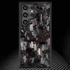 Carbonize Big Flake FORGED Carbon Fiber Cover — Real Carbon Fiber Case for Samsung S Series