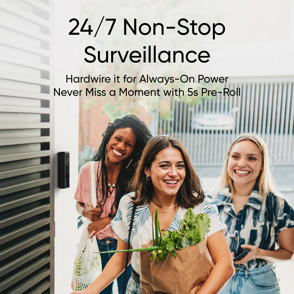 Eufy C30 2K Video Doorbell with Battery