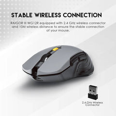 Fantech WG12R RAIGOR III Rechargable Wireless Mouse