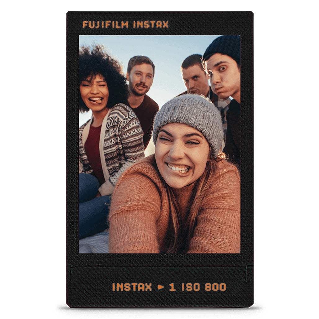 instax mini Contact Sheet Film – Vintage Black Border, 10 Exposures