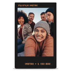 instax mini Contact Sheet Film – Vintage Black Border, 10 Exposures