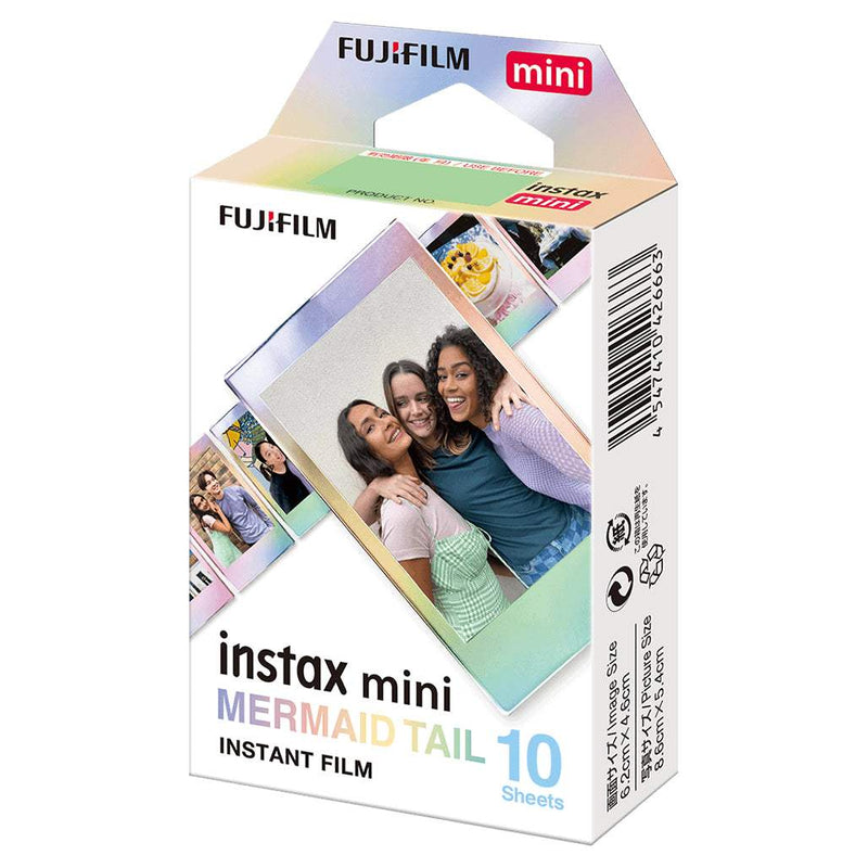 instax mini Mermaid Tail Film – 10-Exposure Instant Cartridge