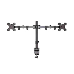 Kaloc DW220-J Dual Monitor Arm Desk Mount Fully Adjustable Stand 17" to 27" - Pixel Zones