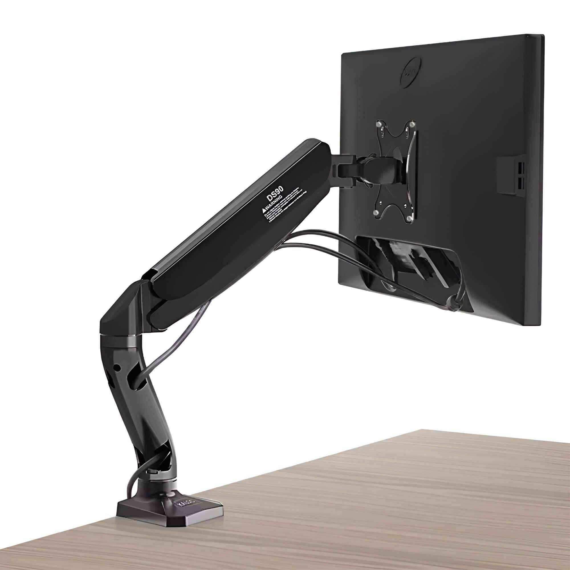 Kaloc KLC-DS90 Adjustable Single Arm Monitor Mount Stand 17” to 32” - Pixel Zones