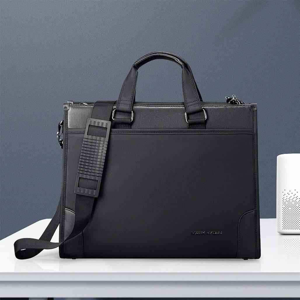 Mark Ryden 15.6" Laptop Messenger Leather WaterProof Bag - Pixel Zones