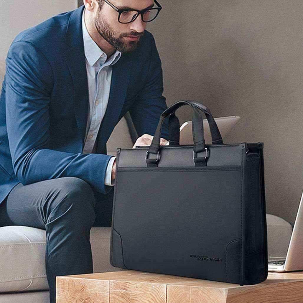 Mark Ryden 15.6" Laptop Messenger Leather WaterProof Bag - Pixel Zones