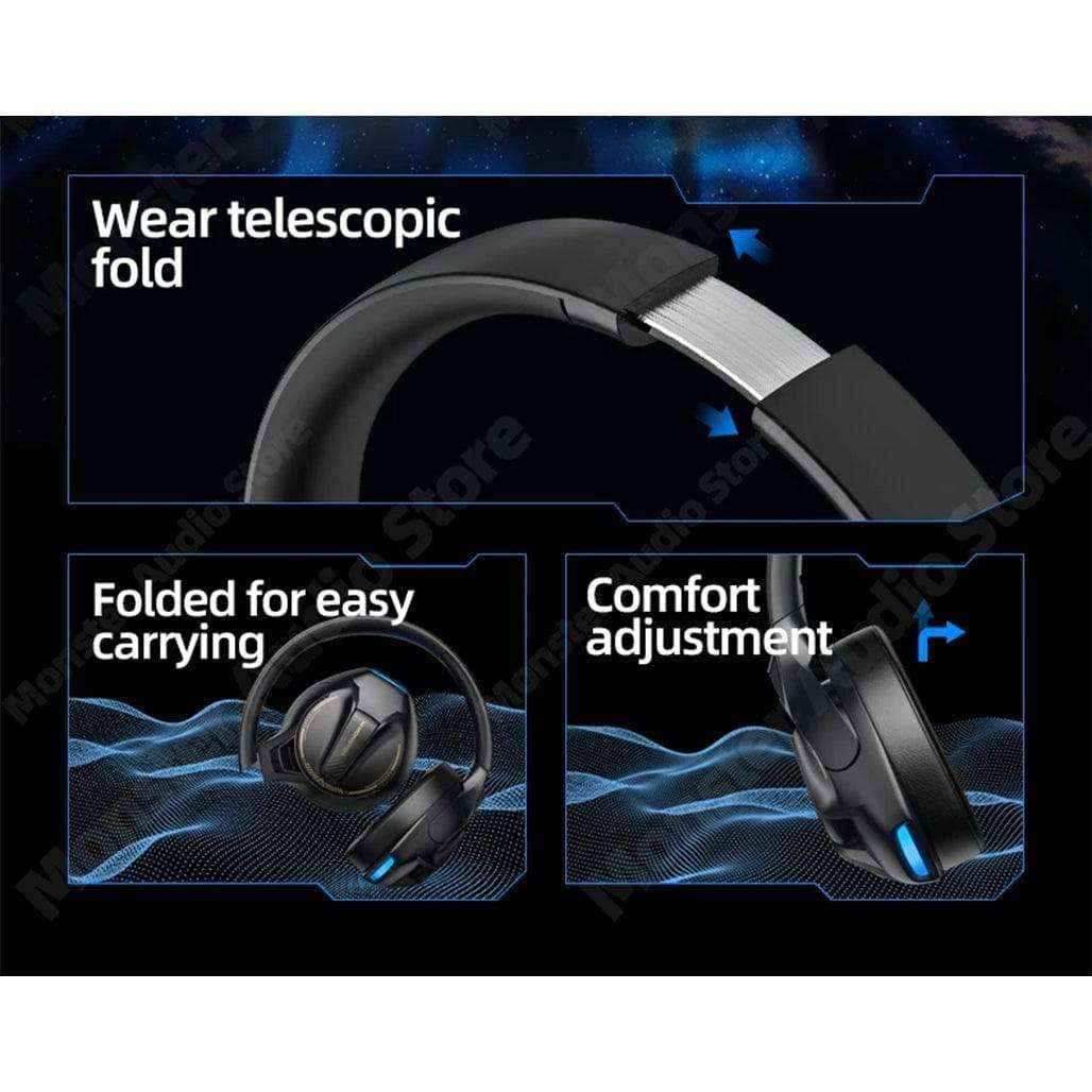 MONSTER XKH03 Wireless Gaming Headphone - Pixel Zones