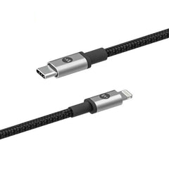 Mophie USB-C to Lightning Cable – Fast Charging, Braided Durable Design, Data Sync Support