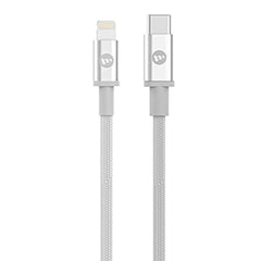 Mophie USB-C to Lightning Cable – Fast Charging, Braided Durable Design, Data Sync Support