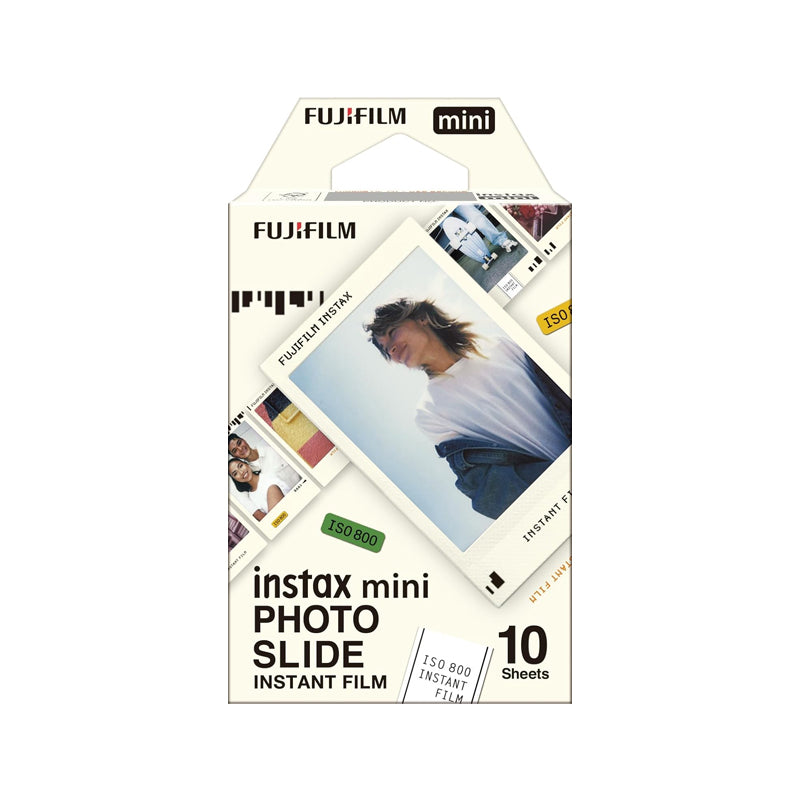 Fujifilm Instax Mini Slide Border Instant Film (1 Pack – 10 Shots)