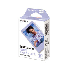 Instax Mini Soft Lavender Instant Film – 10 Pack with Lavender Frames