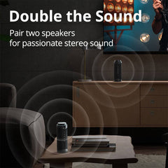Tronsmart T7 Waterproof Speaker with 360° Surround Sound - Pixel Zones