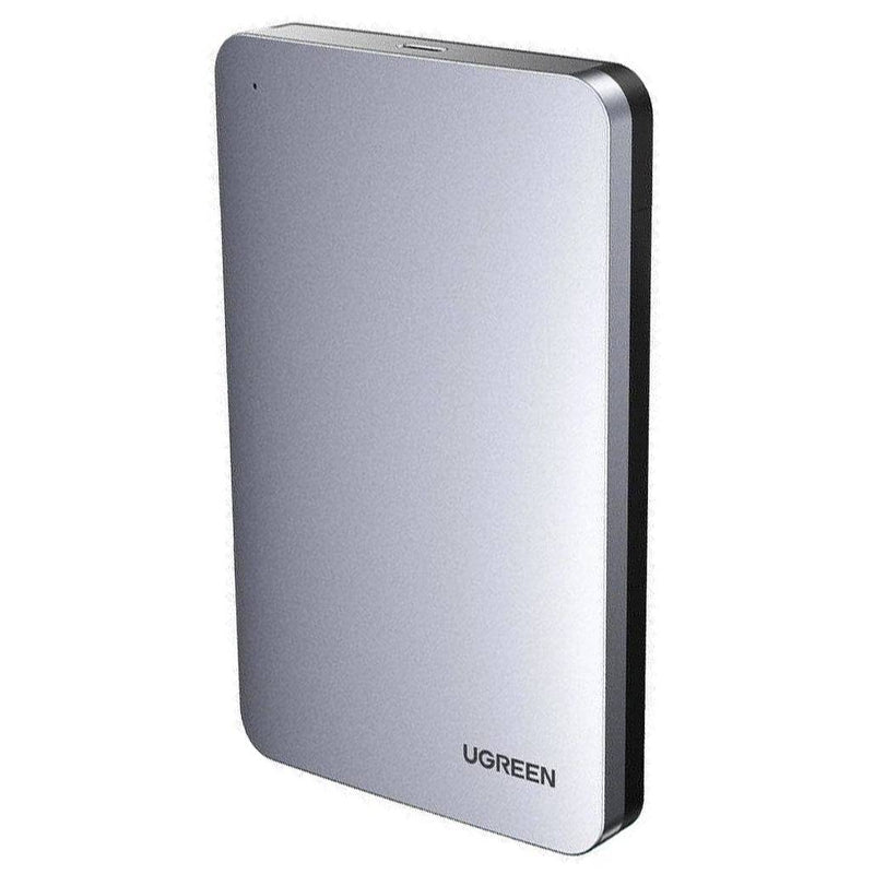 Ugreen CM300 Enclosure for 2.5'' SATA 3.0 6Gbps Hard Disk Gray + Cable USB-A to USB Type-C