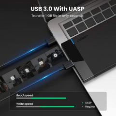 Ugreen USB 3.0 Hard Disk HDD Enclosure With USB 3.0 Cable - Pixel Zones