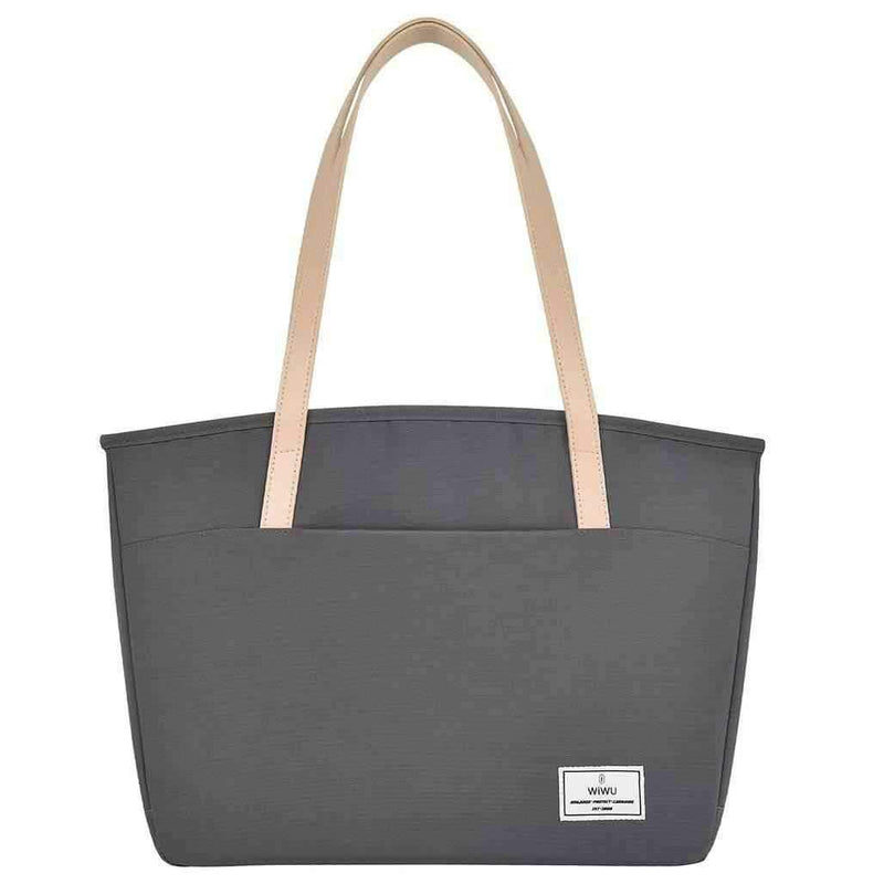 WIWU Ora Tote Pocket for Laptop 16 Inches Beige - Pixel Zones