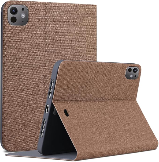 X-LEVEL CrystalMag Series Case — iPad Pro 11″ (Brown)
