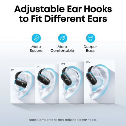 Soundcore by Anker V40i | Comfortable Fit and Clear Sound, Lidless Case