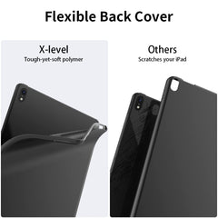 X-LEVEL CrystalMag Series Case - iPad 10/11 (Black)