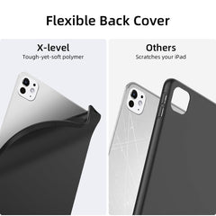 X-LEVEL CrystalMag Series Case - iPad 10/11 (Black)