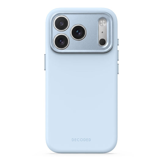 Decoded AntiMicrobial Silicone Case - Light Blue - iPhone 18 Pro/18 Pro Max