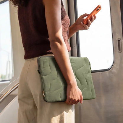 Tomtoc Terra-A27 Laptop Sleeve for 14 inch MacBook Pro - Green