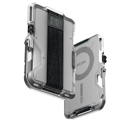 Aulumu G03 Multi-Tool Magnetic Metal Wallet | Frosted Cover | Magnetic