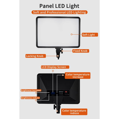 Jmary FM-17RS 17" Panel Video Light - 204 Pieces