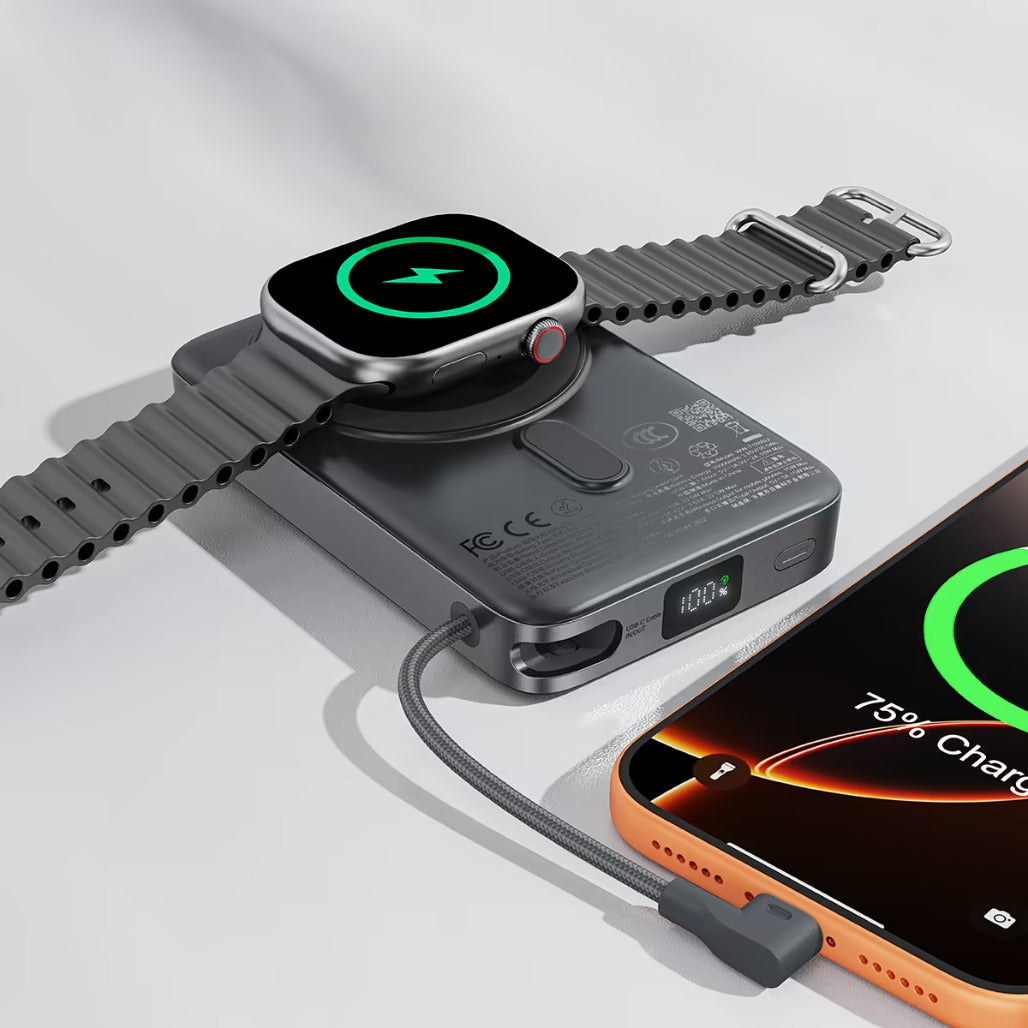 Acefast M40 Magnetic Fast Wireless Charge Power Bank 22.5W 10000mAh