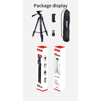 Jmary KP-2209 1.7M Horizontal Axis Tripod for Camera & Mobile - 20 Pieces