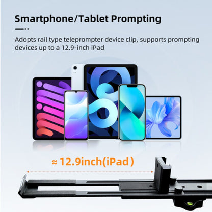 Desview 12.9" Teleprompter with Bluetooth Remote