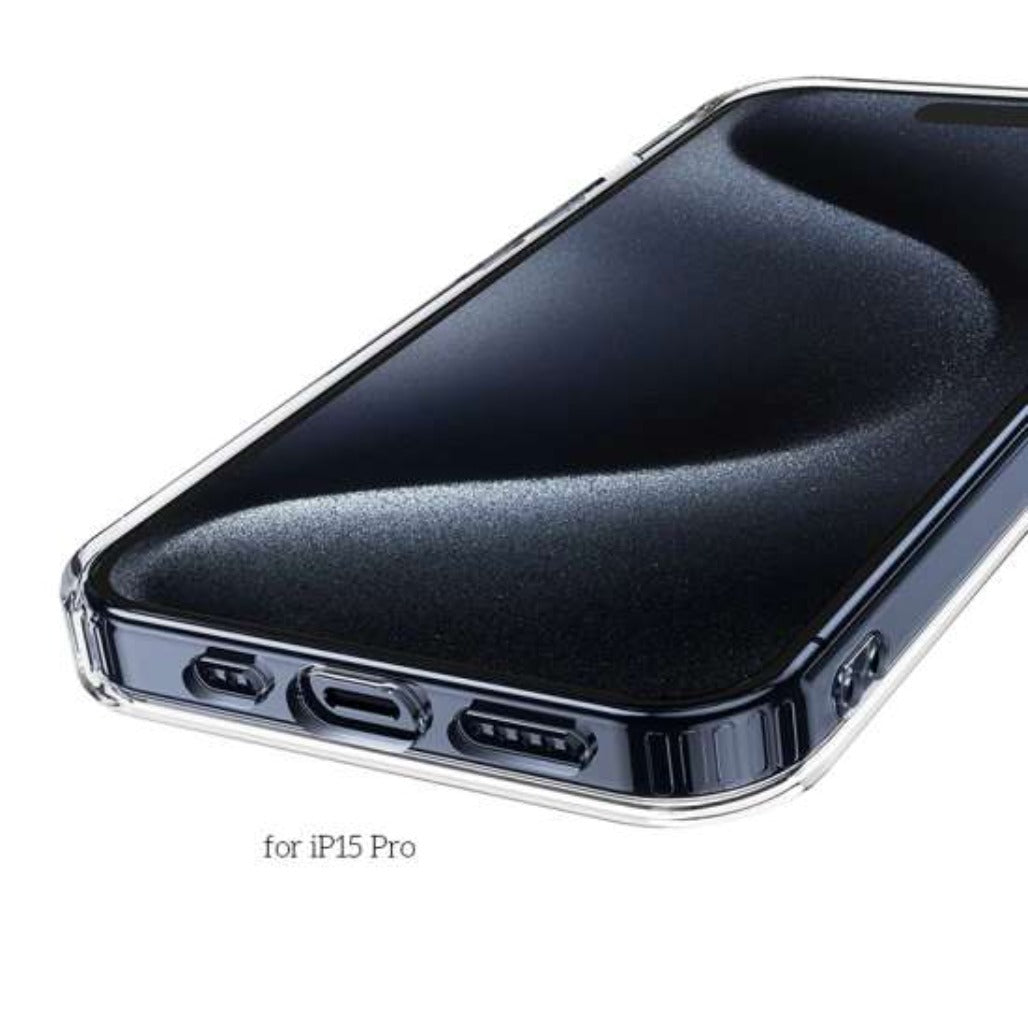 HOCO Magnetic Case for iPhone 15 Pro - Transparent